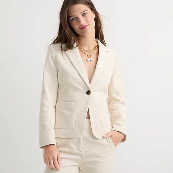 J Crew Patch-pocket blazer in corduroy Item BJ988 - Picture 2 of 5